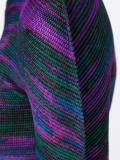 melange fine knit top