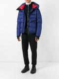 padded hooded jacket