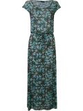 foliage print dress