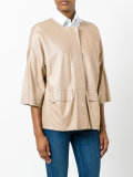 high shine jacket 