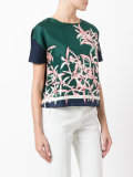 floral print top