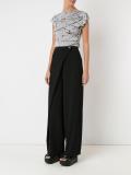 high-waisted trousers