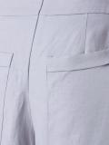 dropped belt palazzo pants