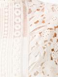 floral macrame dress