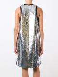 sequinned tank dress