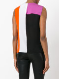 colour block blouse