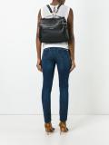 logo plaque backpack