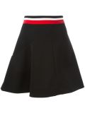 ribbed stripe waistband skirt