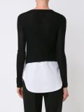 layered shirt jumper
