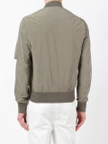 flap pocket bomber jacket 