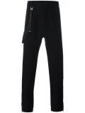 strap detail trousers