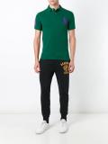 embroidered logo polo shirt 