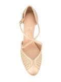 cross strap pumps