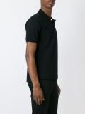 embroidered heart polo shirt