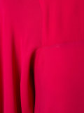 draped cape dress 
