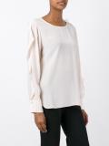 ruffle sleeved blouse