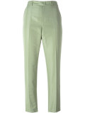 tailored cropped trousers