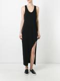 front slit maxi dress