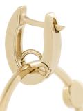 Medusa hoop earrings
