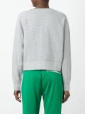 boat neck sweatshirt