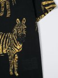 zebra print T-shirt