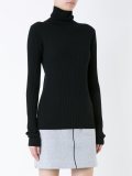 'Highneck Wide Rib'罩衫