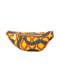 abstract print bum bag
