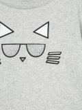 cat print sweatshirt 