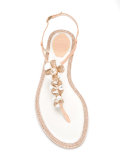 embellished thong sandals