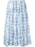 floral print skirt