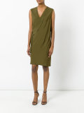 folded trim dress