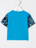 baroque printed sleeve T-shirt