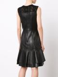 flared hem dress