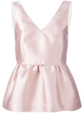 flared hem tank top