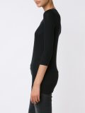 'Ballet Neck'罗纹上衣