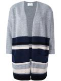 loose-fit knit poncho