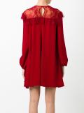 lace insert dress