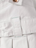 buckle detail dungarees
