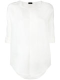 collarless shirt