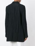 oversized creased blazer 