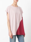 colour block T-shirt 