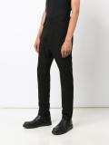 paneled peg leg pants