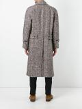 herringbone mid coat