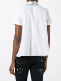 pointy collar T-shirt