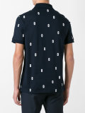 Razor Blade Lightning Bolt polo shirt