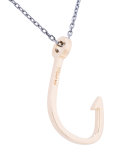 fish hook necklace