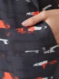 abstract print jumpsuit