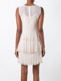 embellished layered dress