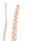 'DASHA Super Fine' diamond cuff earrings