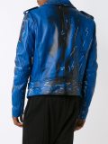trompe-l'oeil biker jacket